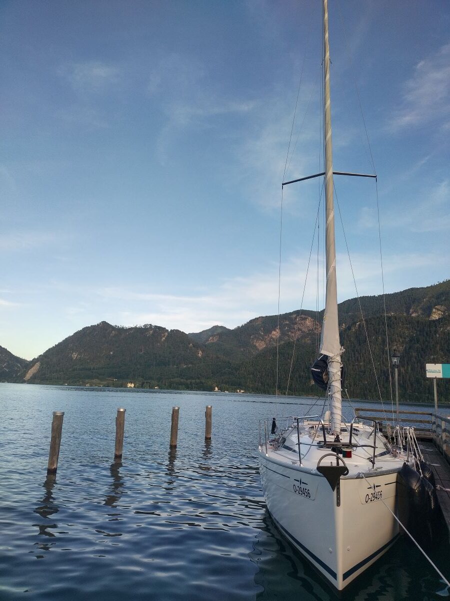 Loď na Attersee