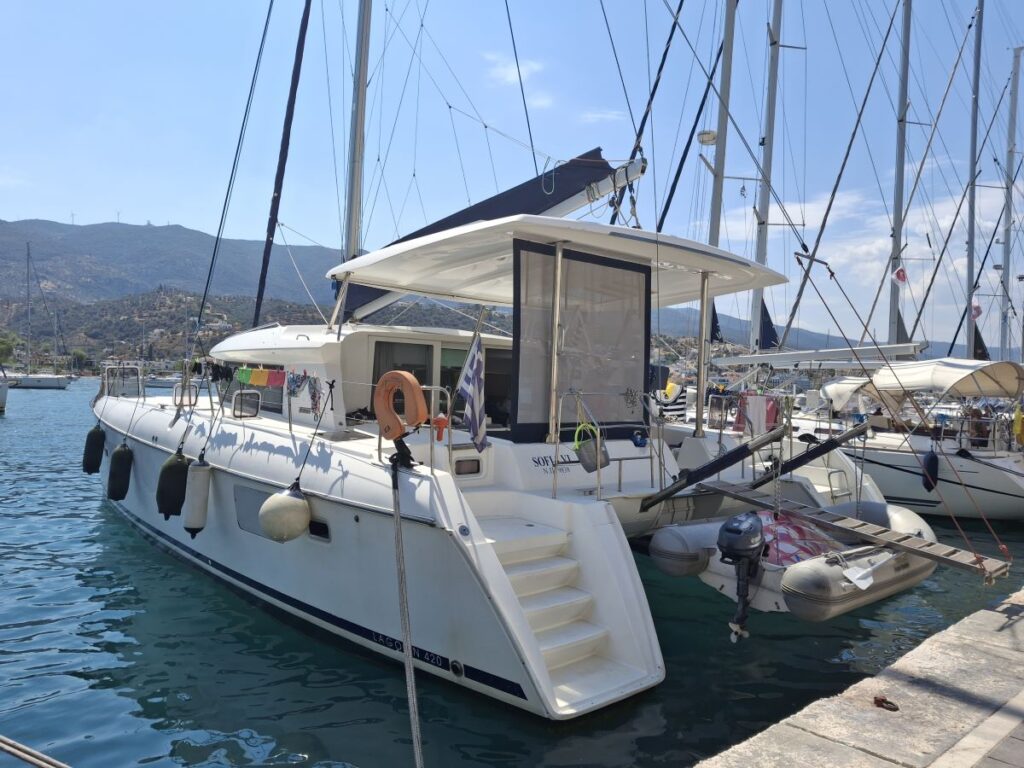 Přebíráme Katamarán Lagoon 420 Sofia VI