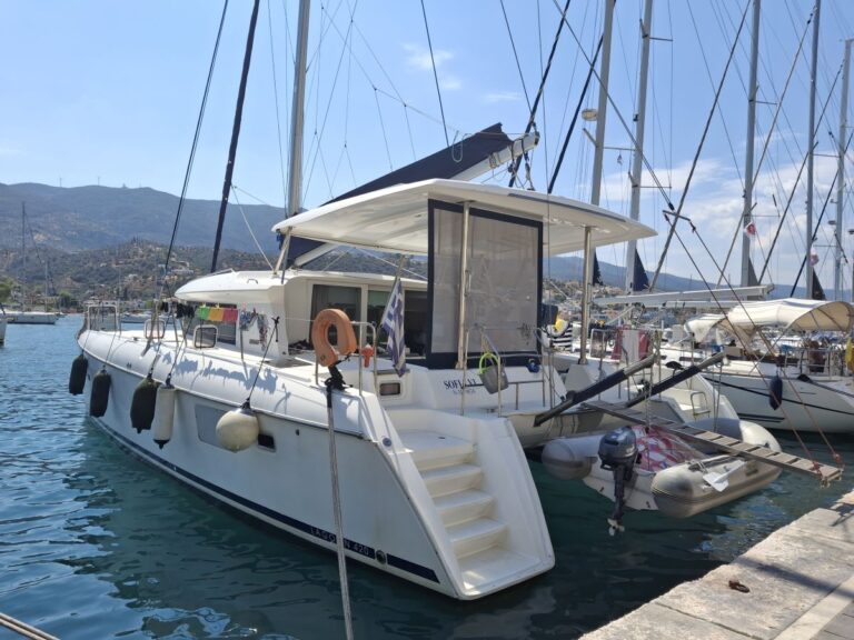 Přebíráme Katamarán Lagoon 420 Sofia VI